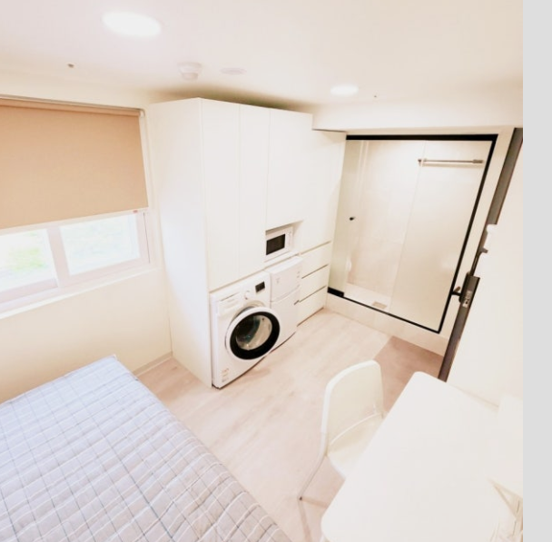 A goshiwon room interior