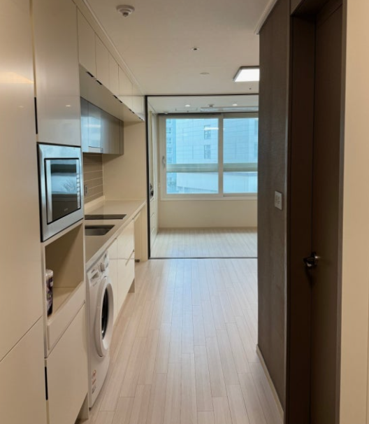 An officetel unit interior